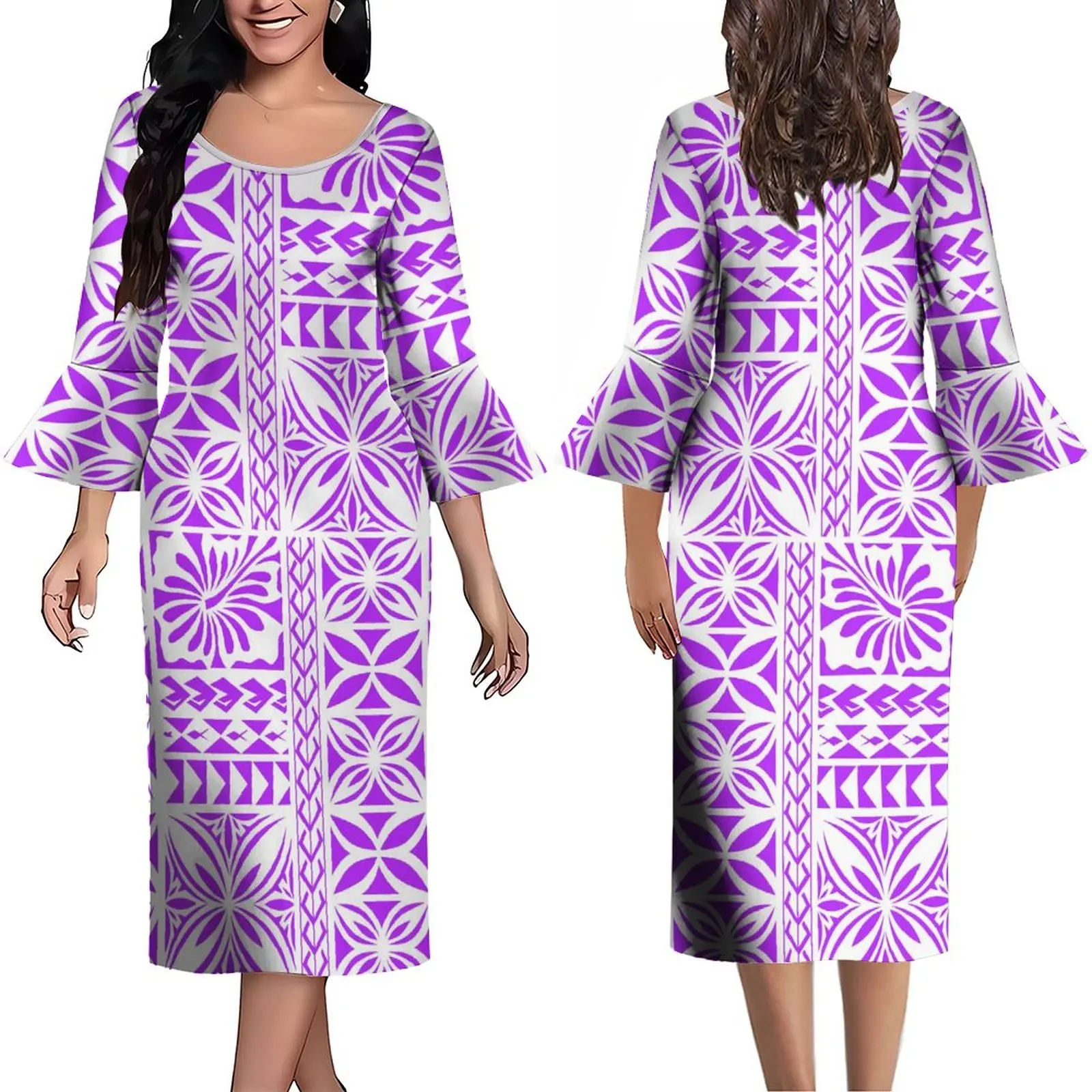 Custom Women's Dress Printed Floral Pattern Custom Banquet Elegant Dress 2023 Newly Designed Polynesian Art Pattern
Custom Women's Dress Printed Floral Pattern Custom Banquet Elegant Dress 2023 Newly Designed Polynesian Art Pattern