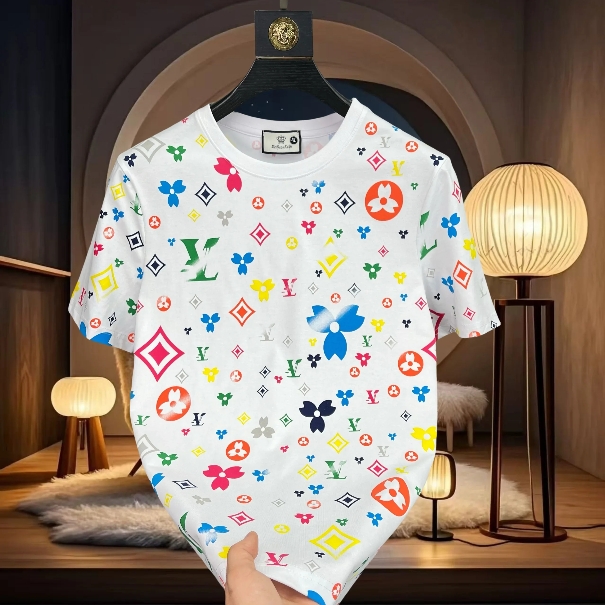 2025 European Casual Short Sleeve T-Shirt Men's Versatile Crew Neck Bottom Shirt Alphabet Casual High Street Half Sleeve Tide
2025 European Casual Short Sleeve T-Shirt Men's Versatile Crew Neck Bottom Shirt Alphabet Casual High Street Half Sleeve Tide