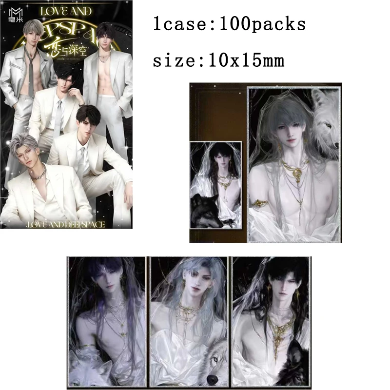 Love and Deepspace Collection Card Acrylic Color Paper 10x15mm Male God Series Hot Selling Mini Deluxe Edition Collectors Gift
Love and Deepspace Collection Card Acrylic Color Paper 10x15mm Male God Series Hot Selling Mini Deluxe Edition Collectors Gift