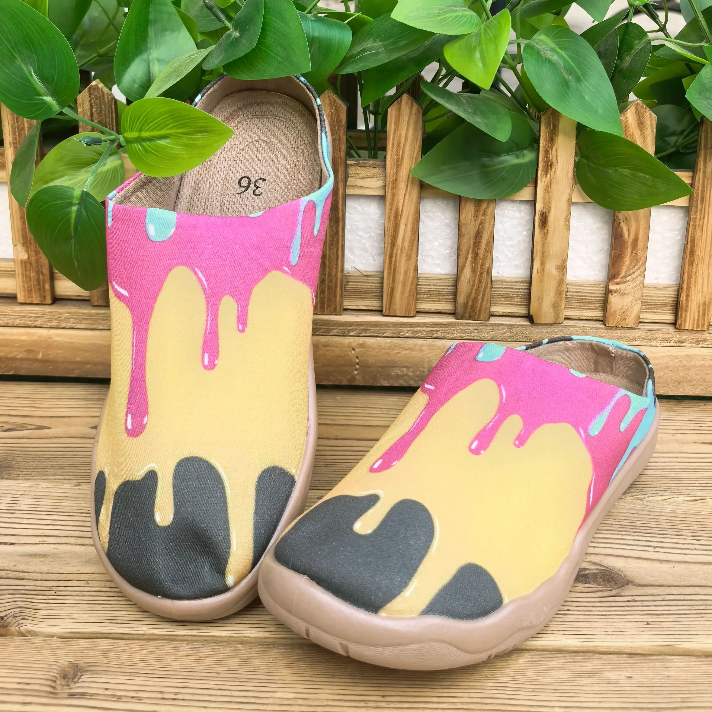 Women's New Summer Fashionable Printed Casual Shoes, Comfortable Shallow Low-Top Soft Soles, Lightweight and Breathable Large Size Women's Shoes
Women's New Summer Fashionable Printed Casual Shoes, Comfortable Shallow Low-Top Soft Soles, Lightweight and Breathable Large Size Women's Shoes