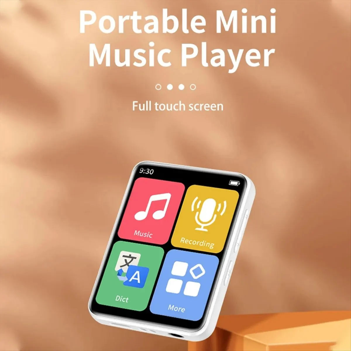Dynamic Bluetooth 5.0 MP3 Player Full Touch Screen Student Walkman Hifi Sport Music Player Mp4 Video Player Built in Speaker,A
Dynamic Bluetooth 5.0 MP3 Player Full Touch Screen Student Walkman Hifi Sport Music Player Mp4 Video Player Built in Speaker,A