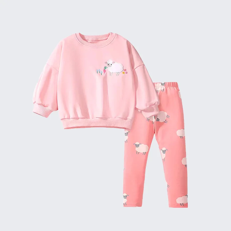 Little buddyWind Long Sleeve Cute Girls' Outfit Autumn Children's Casual Sweatshirt Set
Little buddyWind Long Sleeve Cute Girls' Outfit Autumn Children's Casual Sweatshirt Set