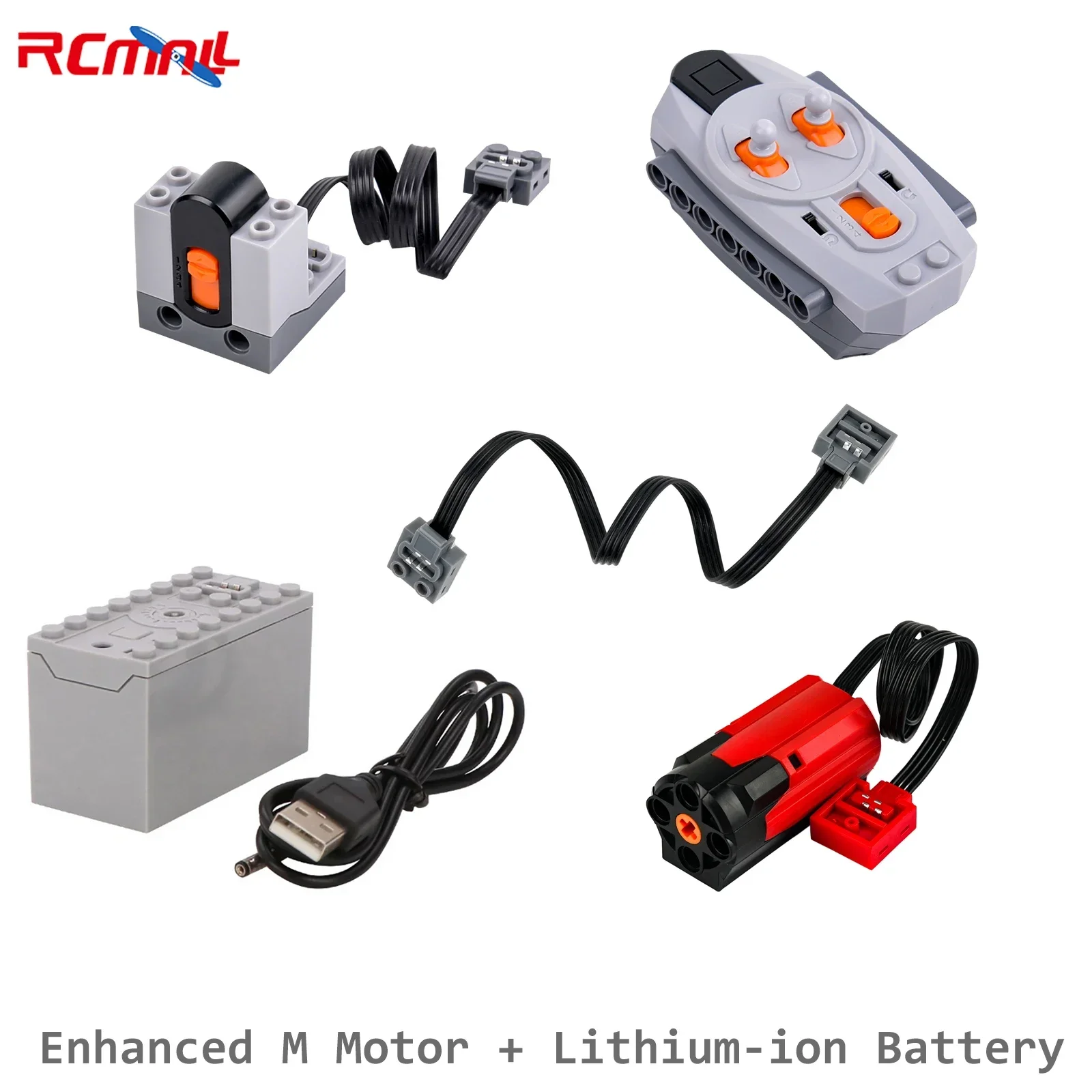 Усовершенствованный двигатель M + литий-ионный аккумулятор, инфракрасный приемник дистанционного управления, комплект функций питания, детали, строительные блоки для Legoeds
Усовершенствованный двигатель M + литий-ионный аккумулятор, инфракрасный приемник дистанционного управления, комплект функций питания, детали, строительные блоки для Legoeds