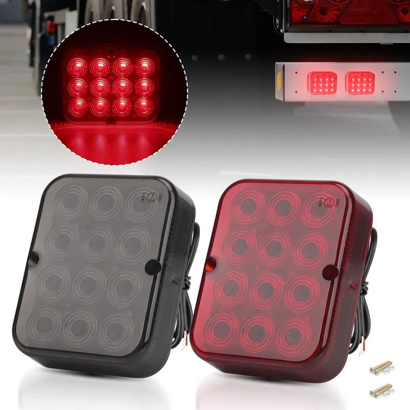 Red Square LED Truck Trailer Stop Turn Tail Brake Lights DRL Lamp Offroad ATV RV
Red Square LED Truck Trailer Stop Turn Tail Brake Lights DRL Lamp Offroad ATV RV
