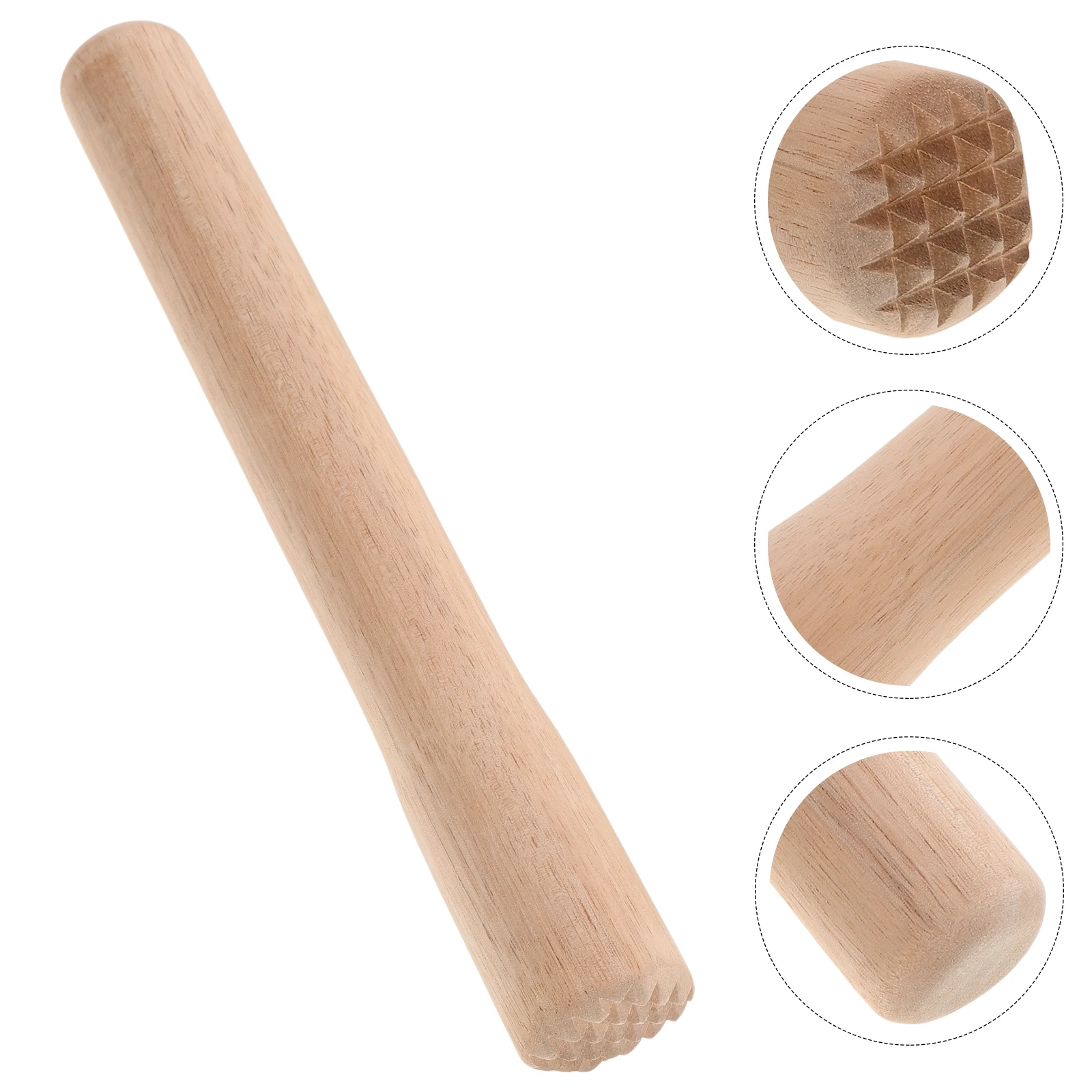 Wooden Juicer Muddler for Citrus Fruits Herbs Ergonomic Grip Bar Tool Beverages Accessories Fruit Masher Kitchen Utility
Wooden Juicer Muddler for Citrus Fruits Herbs Ergonomic Grip Bar Tool Beverages Accessories Fruit Masher Kitchen Utility