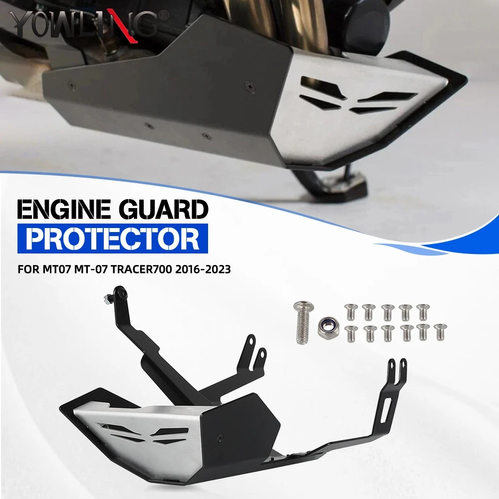 For YAMAHA MT07 MT-07 TRACER 700 TRACER700 2016-2023 Motorcycle Engine Guard Skid Plate Chassis Protector Cover XSR700 XSR 700
For YAMAHA MT07 MT-07 TRACER 700 TRACER700 2016-2023 Motorcycle Engine Guard Skid Plate Chassis Protector Cover XSR700 XSR 700