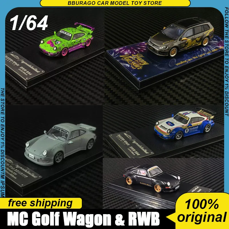 Pre-Sale Mc 1:64 Volkswagen Golf Mk7 Wagon Porsche Rwb 964 930 Widebody Alloy Car Multi Wing Versions Static Display Model Toys
Pre-Sale Mc 1:64 Volkswagen Golf Mk7 Wagon Porsche Rwb 964 930 Widebody Alloy Car Multi Wing Versions Static Display Model Toys