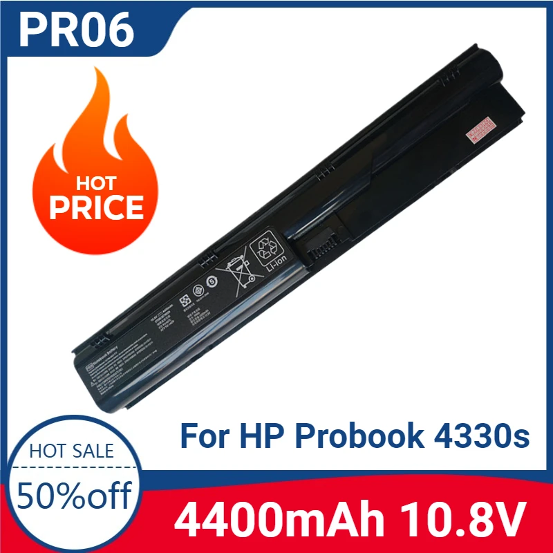 New PR06 Laptop Battery For HP Probook 4330s 4430s 4431s 4331s 4530s 4535s 4540s 4545s HSTNN-LB2R 633805-001 633733-321
New PR06 Laptop Battery For HP Probook 4330s 4430s 4431s 4331s 4530s 4535s 4540s 4545s HSTNN-LB2R 633805-001 633733-321
