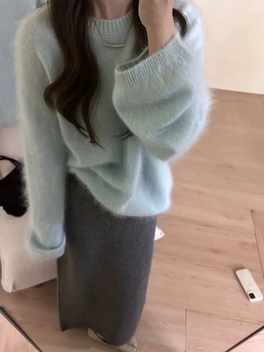 Мягкий синий свитер Camere round Ne, женский свободный вязаный топ, осень-зима, ленивый, высококачественный, удобный, длинный све S...
Мягкий синий свитер Camere round Ne, женский свободный вязаный топ, осень-зима, ленивый, высококачественный, удобный, длинный све S...