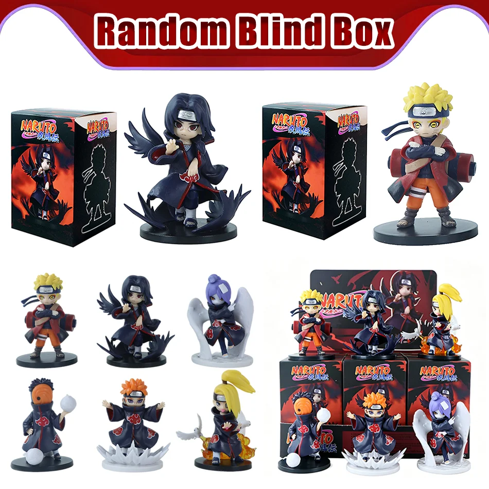 Newly Upgraded Naruto Shippuden Akatsuki Arc Series Trendy Blind Random Box Toys Mystery Box Guess Action Figure Surprise Gift
Newly Upgraded Naruto Shippuden Akatsuki Arc Series Trendy Blind Random Box Toys Mystery Box Guess Action Figure Surprise Gift