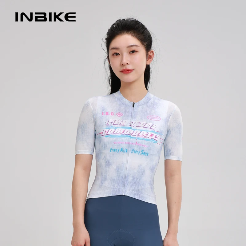 INBIKE Women's Summer Cycling Short Sleeve Top Breathable Athletic Bicycle Shirt UV-Proof High-Resilience Cycling Clothes
INBIKE Women's Summer Cycling Short Sleeve Top Breathable Athletic Bicycle Shirt UV-Proof High-Resilience Cycling Clothes