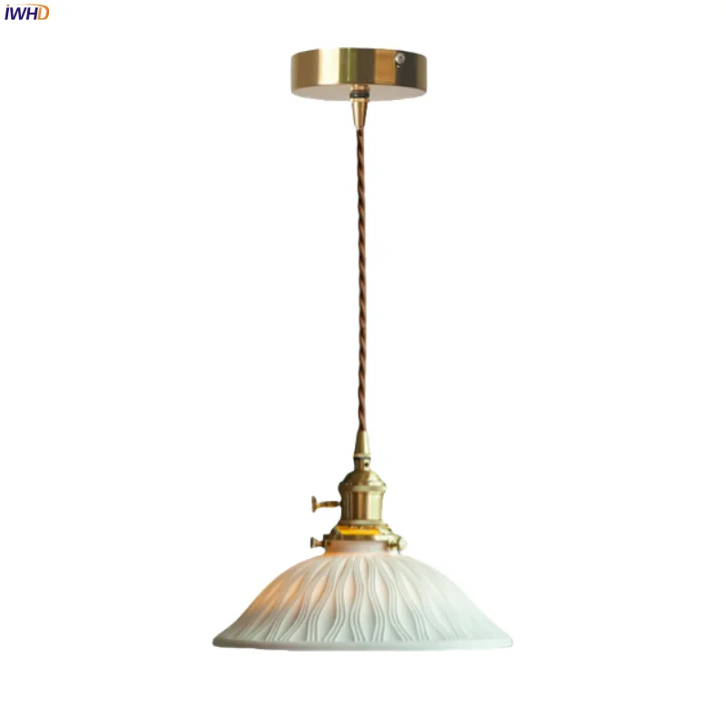 IWHD Nordic White Ceramic LED Pendant Lamp Bar Cafe Bedroom Restaurant Living Room Minimalism Copper Hanging Light Decoration
IWHD Nordic White Ceramic LED Pendant Lamp Bar Cafe Bedroom Restaurant Living Room Minimalism Copper Hanging Light Decoration