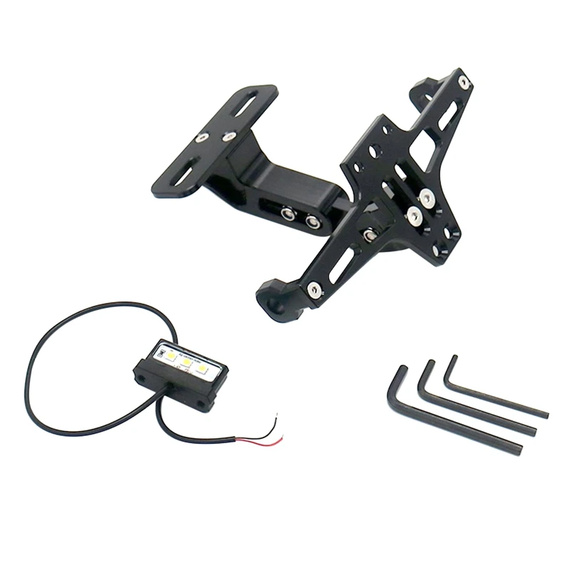 Universal Motorcycle Fender Eliminator Motorcycle License Plate Holder Fender Eliminator Rear Tail Light Bracket Black
Universal Motorcycle Fender Eliminator Motorcycle License Plate Holder Fender Eliminator Rear Tail Light Bracket Black