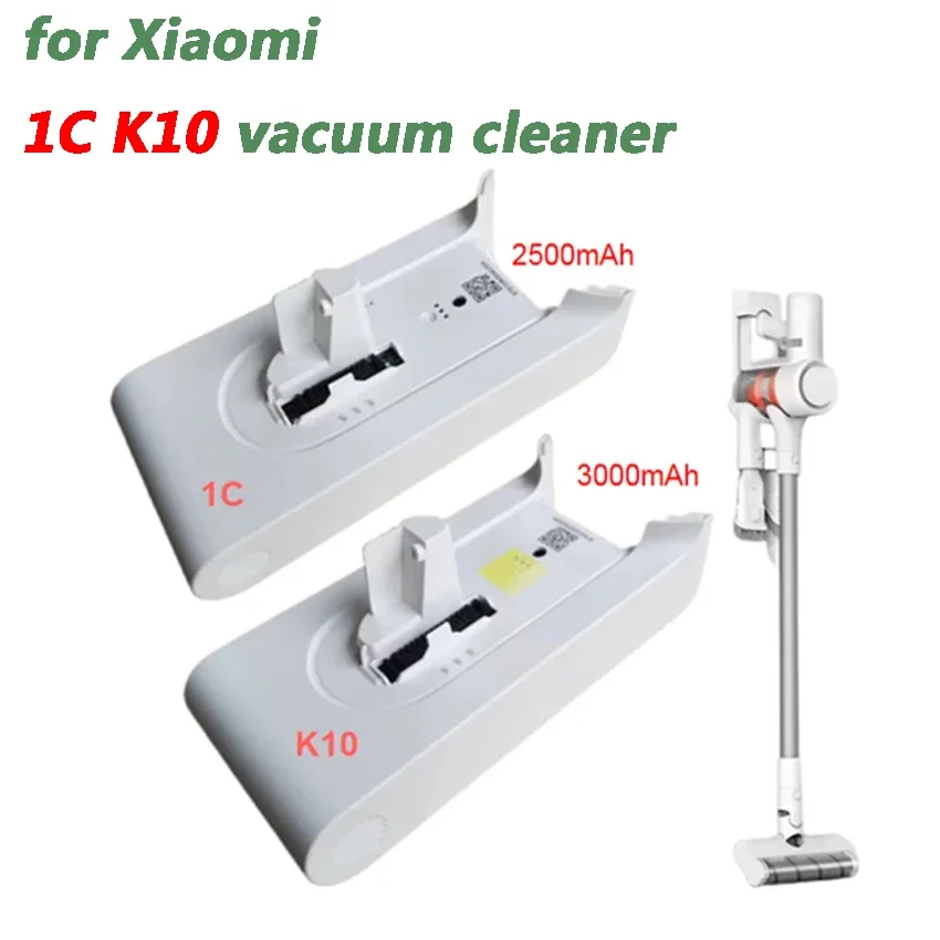 Battery Pack Replacement for Xiaomi Mijia 1C and K10 Wireless Vacuum Cleaner Lithium-ion Battery Accessories Parts
Battery Pack Replacement for Xiaomi Mijia 1C and K10 Wireless Vacuum Cleaner Lithium-ion Battery Accessories Parts
