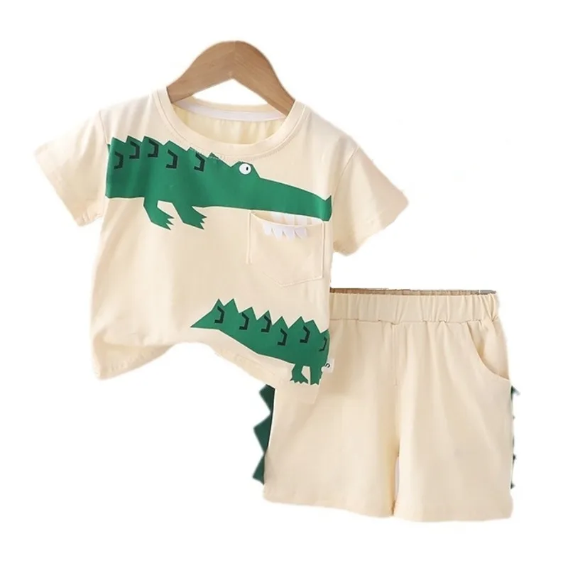 New Summer Baby Clothes Suit Children T-Shirt Shorts 2Pcs/Set Toddler Boys Clothing Infant Casual Sports Costume Kids Tracksuits
New Summer Baby Clothes Suit Children T-Shirt Shorts 2Pcs/Set Toddler Boys Clothing Infant Casual Sports Costume Kids Tracksuits