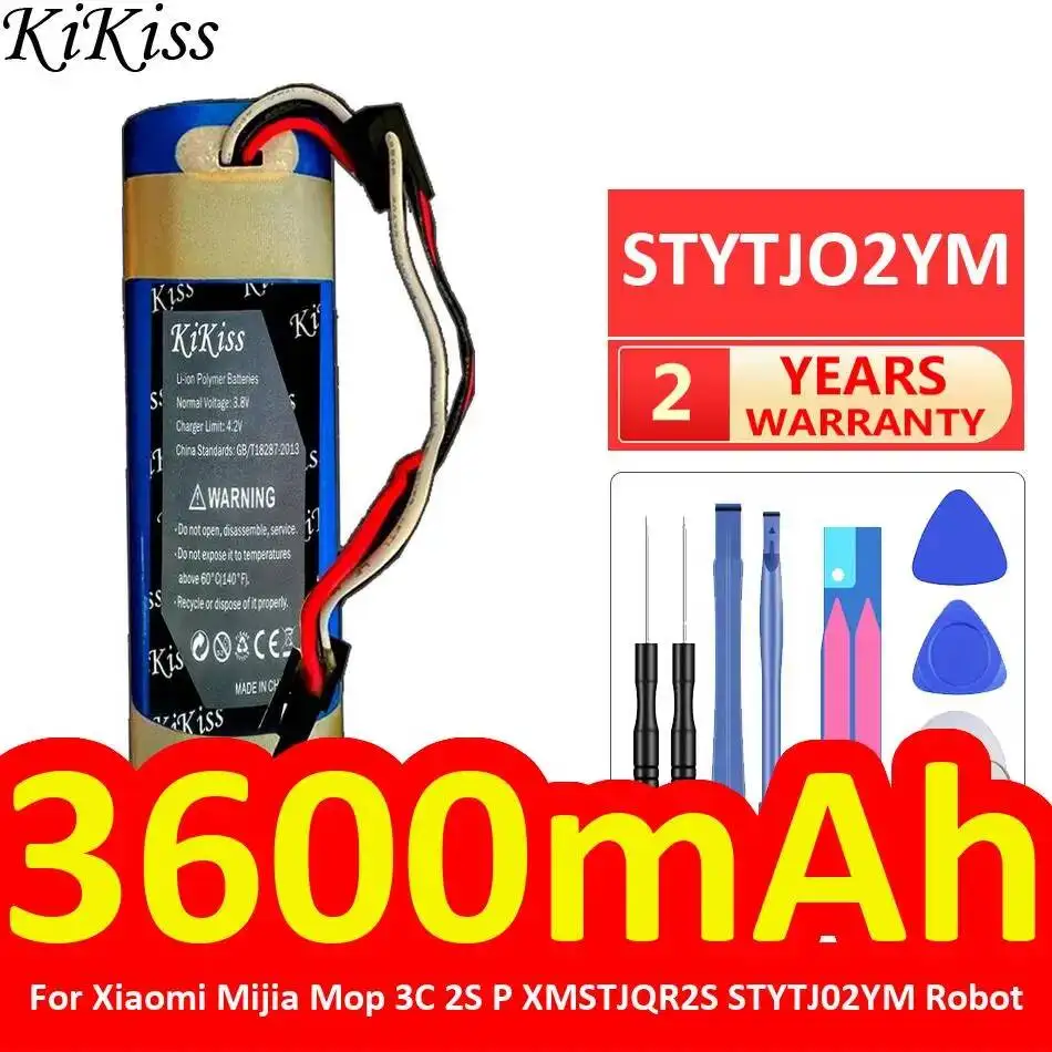 Аккумулятор для робота-пылесоса Xiaomi Mijia Mop 3C 2S P XMSTJQR2S STYTJ02YM, высокоэффективный, STYTJO2YM, 3600 мАч
Аккумулятор для робота-пылесоса Xiaomi Mijia Mop 3C 2S P XMSTJQR2S STYTJ02YM, высокоэффективный, STYTJO2YM, 3600 мАч