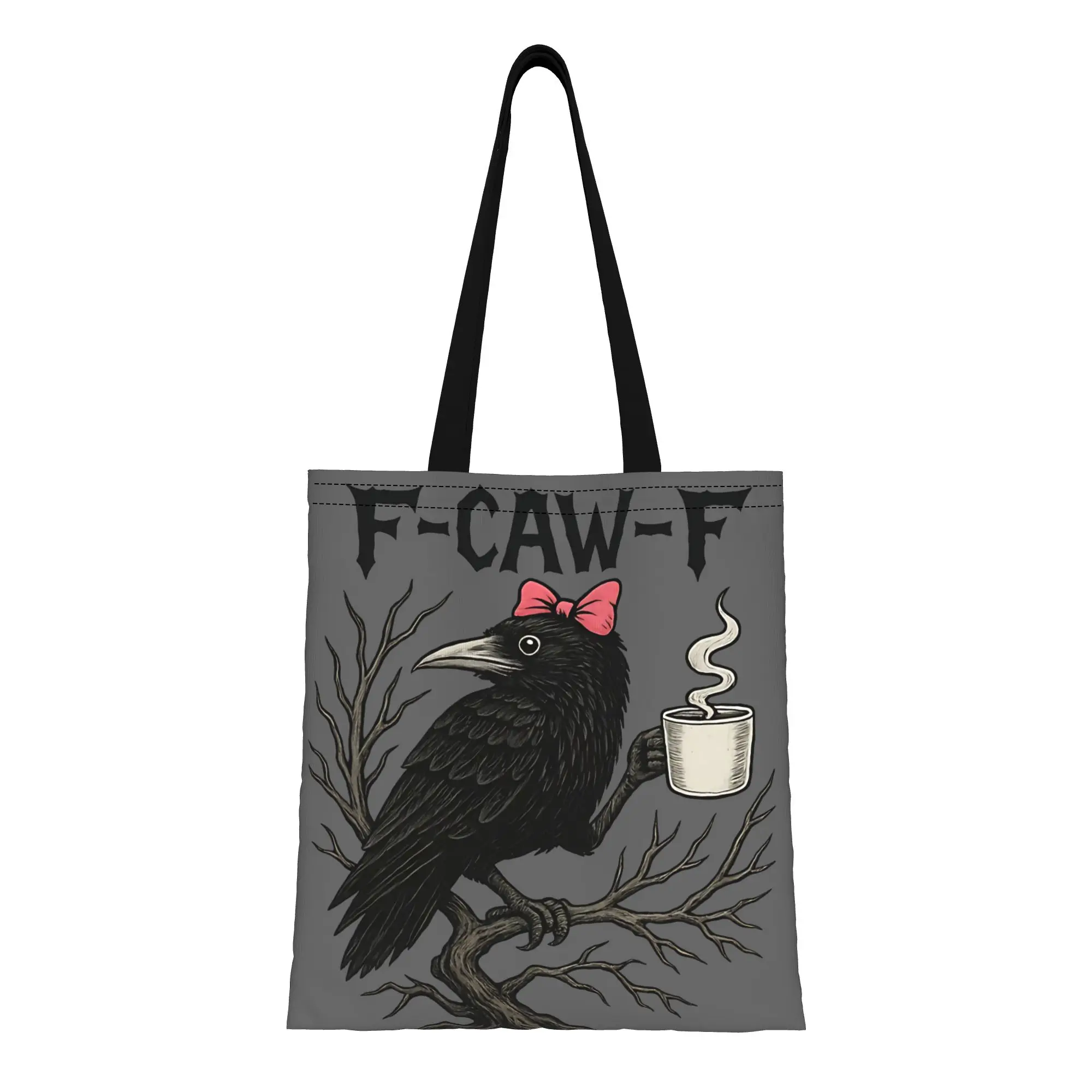 1PC Crow & Coffee Canvas Tote Bag F-CAW-F Meme Canvas Tote Bag Perfect for Shopping Grocery Travel & Outdoor
1PC Crow & Coffee Canvas Tote Bag F-CAW-F Meme Canvas Tote Bag Perfect for Shopping Grocery Travel & Outdoor