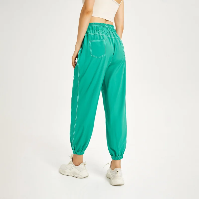 Sunscreen Slimming Sports Pants, Loose Fitting Ankle Binding Running Pants, Casual Quick Drying Fitness Breathable High Waisted
Sunscreen Slimming Sports Pants, Loose Fitting Ankle Binding Running Pants, Casual Quick Drying Fitness Breathable High Waisted