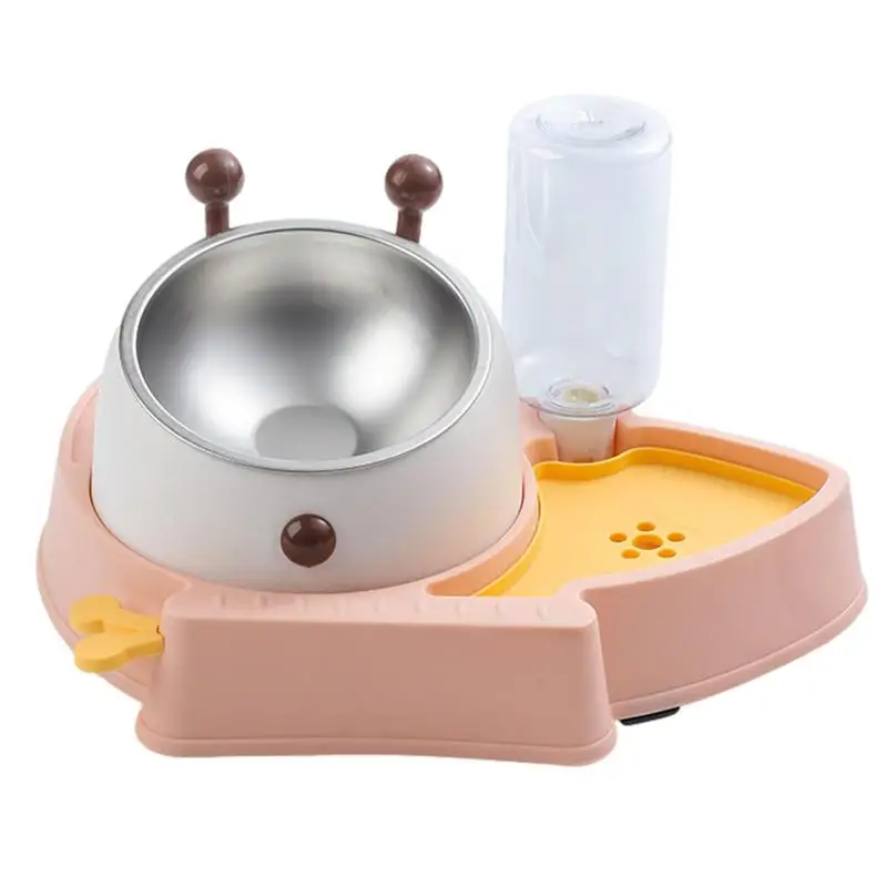 Cat Bowls For Food And Water Double Dog Bowls Cat Food Bowls Stainless Steel Pet Bowl Non-Skid Tilted To Protect The Animal
Cat Bowls For Food And Water Double Dog Bowls Cat Food Bowls Stainless Steel Pet Bowl Non-Skid Tilted To Protect The Animal