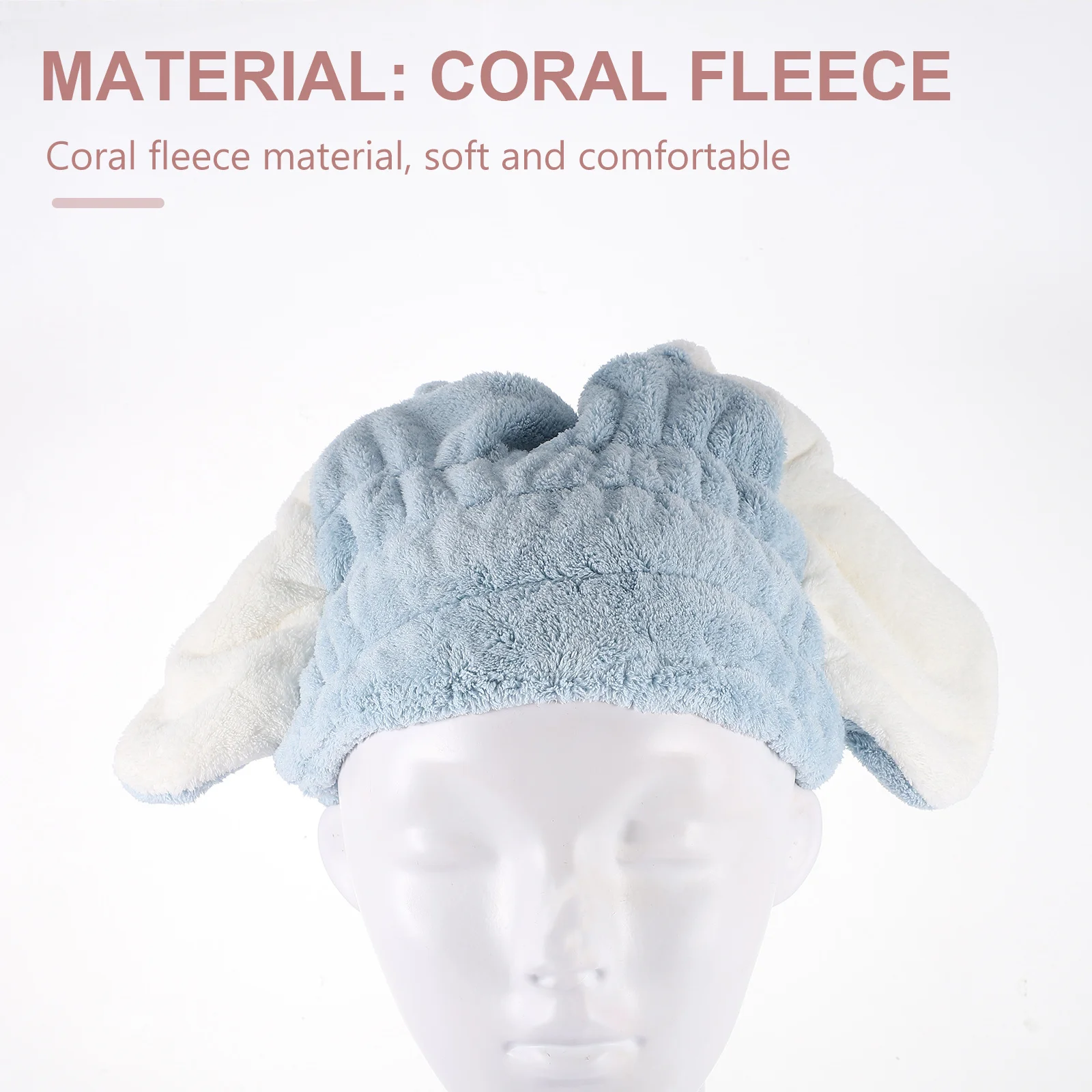 Впитывающее сухое полотенце для волос, супермягкая и легкая шапочка для ванны, идеально подходящая для быстрого сушки волос, душа, ванны, макияжа, мытья лица 
Впитывающее сухое полотенце для волос, супермягкая и легкая шапочка для ванны, идеально подходящая для быстрого сушки волос, душа, ванны, макияжа, мытья лица