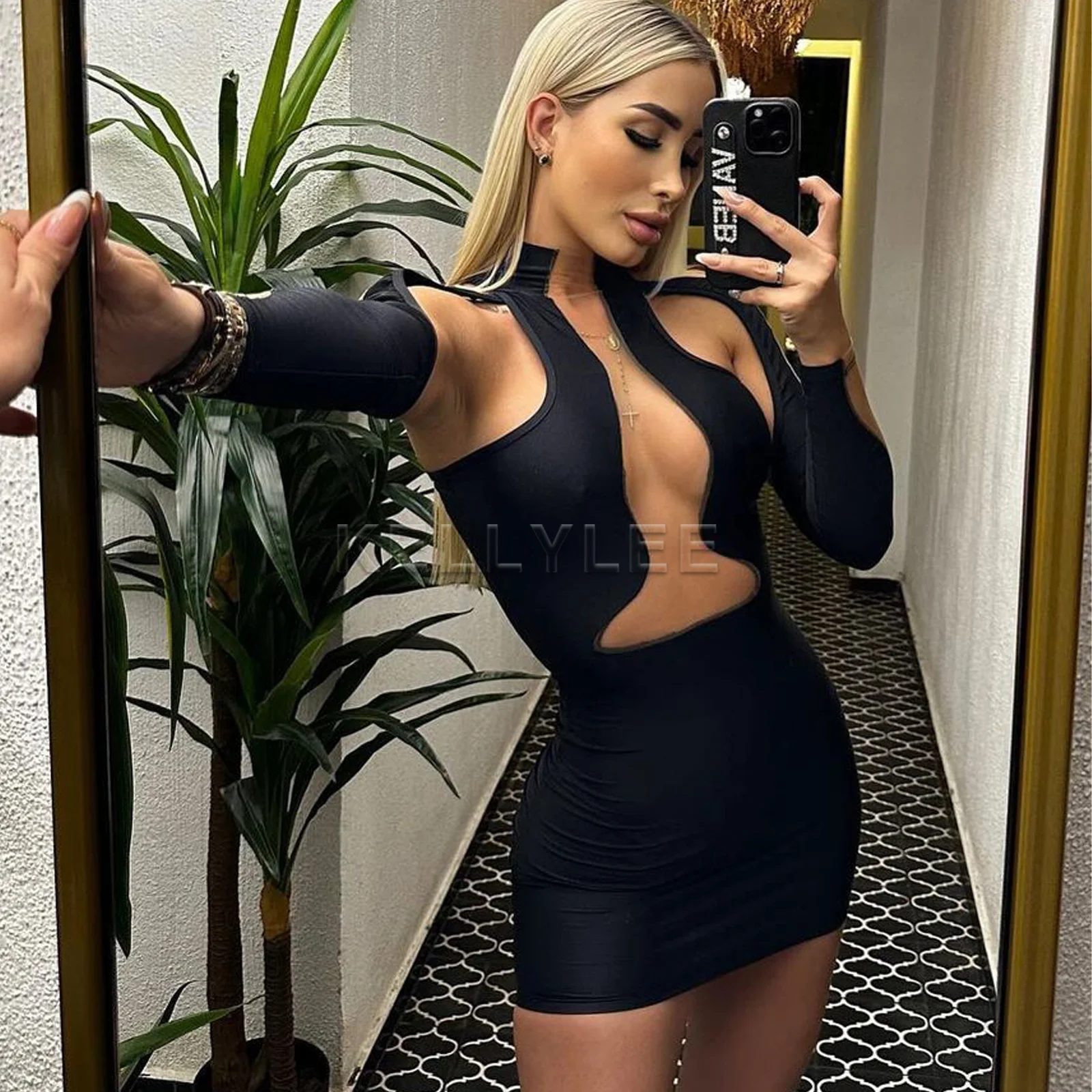 Black Hollowed Out Tight Fitting Hip Hugging Dress Elegant Skirt Suit Sexy Street Ladies Outfits Women's Sexy Stylish Clothing
Black Hollowed Out Tight Fitting Hip Hugging Dress Elegant Skirt Suit Sexy Street Ladies Outfits Women's Sexy Stylish Clothing