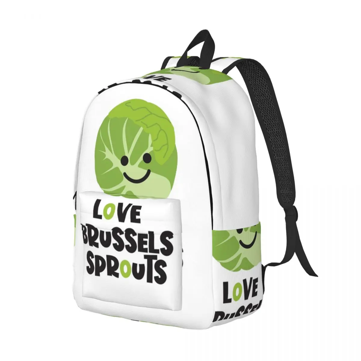 Рюкзак Love The Brussels Sprouts, вместительный рюкзак для детей, школьная сумка, сумки на плечо для мужчин и женщин
Рюкзак Love The Brussels Sprouts, вместительный рюкзак для детей, школьная сумка, сумки на плечо для мужчин и женщин