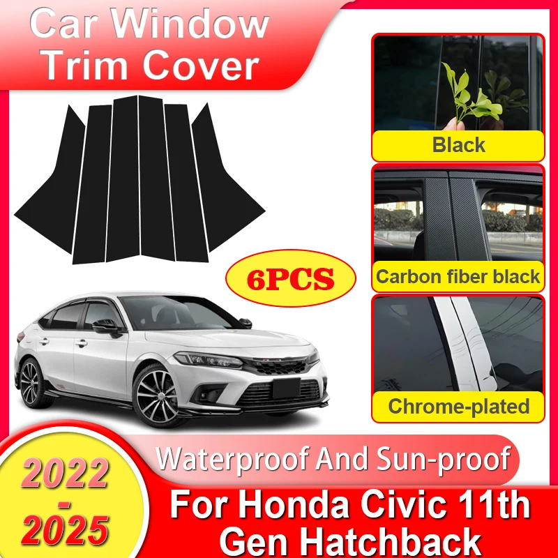 Car Window Trim Cover For Honda Civic 11th Gen Hatchback Accessories Exterior 2022 2023 2024 2025 B C Column Pillar Car Stickers
Car Window Trim Cover For Honda Civic 11th Gen Hatchback Accessories Exterior 2022 2023 2024 2025 B C Column Pillar Car Stickers