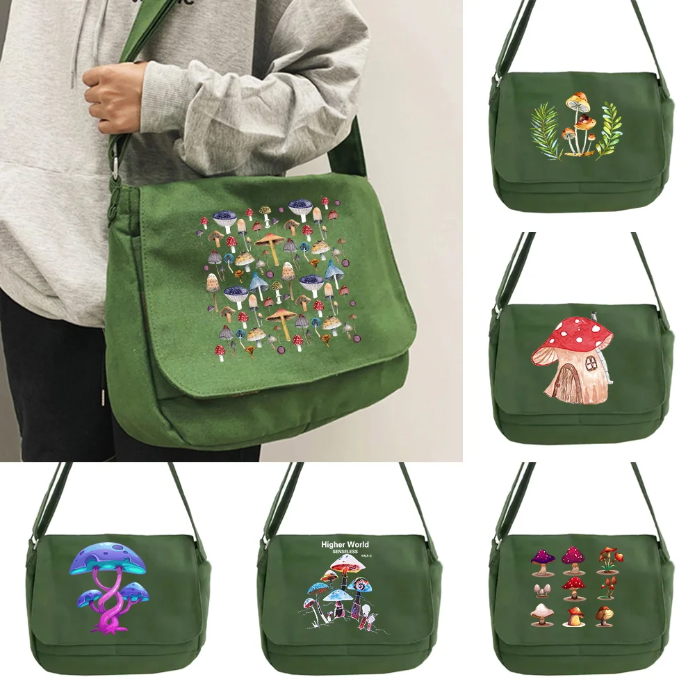 Messenger Bag Washable Casual Handbags Fashion Men Women Crossbody Bags Mushroom Series Portable Eco-friendly Organizer Pouch
Messenger Bag Washable Casual Handbags Fashion Men Women Crossbody Bags Mushroom Series Portable Eco-friendly Organizer Pouch