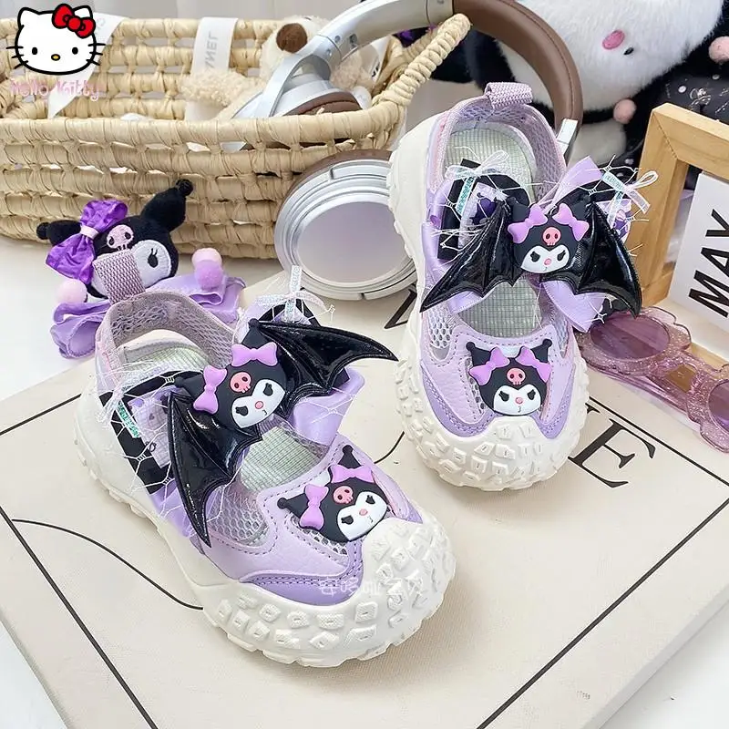 Anime Kuromi Kawaii Children Toe Protection Sandals Cartoon Comfort Breathable Girl Butterfly Princess Shoes Sport Shoes
Anime Kuromi Kawaii Children Toe Protection Sandals Cartoon Comfort Breathable Girl Butterfly Princess Shoes Sport Shoes
