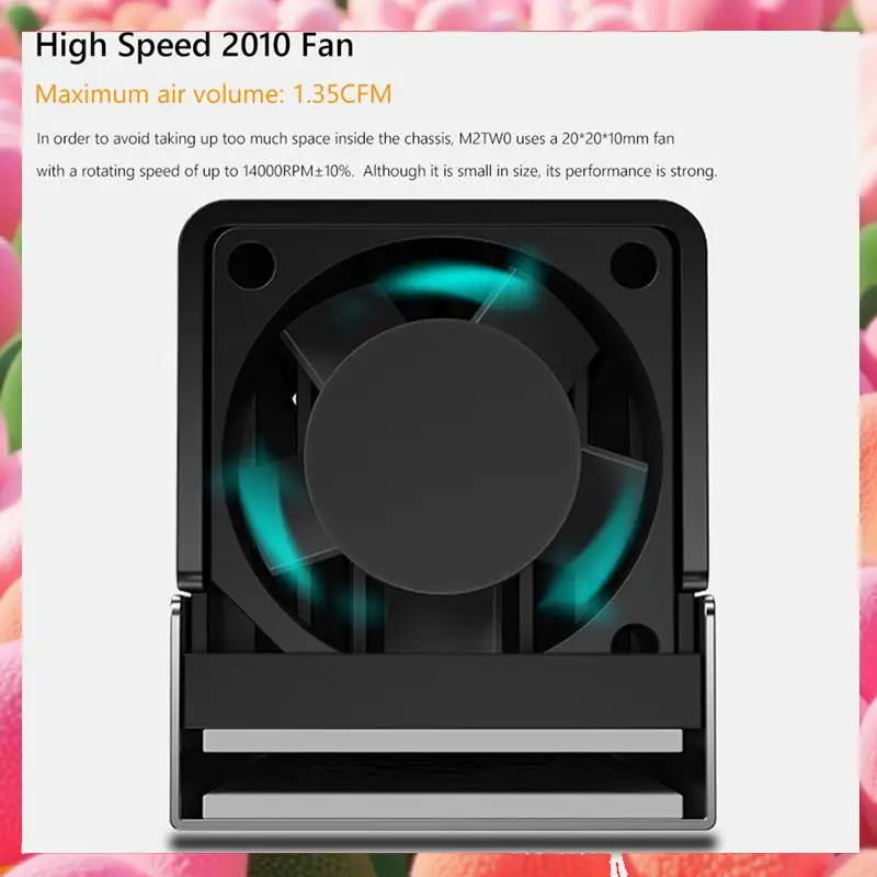 4X M.2 SSD Nvme Heat Sink M2 2280 Solid State Disk Air Circulation Radiator With Fan Aluminum Heatsink Thermal Pad-ABJU
4X M.2 SSD Nvme Heat Sink M2 2280 Solid State Disk Air Circulation Radiator With Fan Aluminum Heatsink Thermal Pad-ABJU