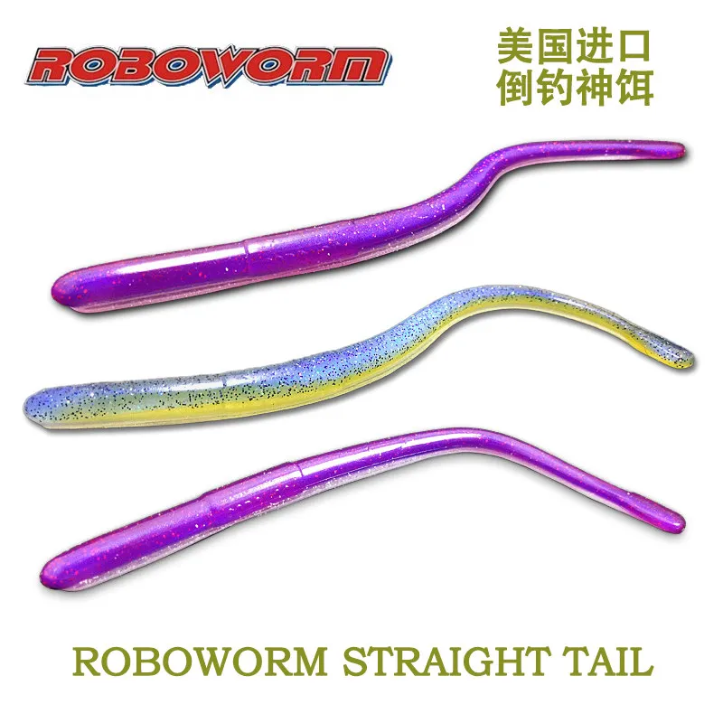 American ROBOWORM Straight Tail Imported Noodle Worm Stick Stick Insect Inverted Fishing Texas LuRE Soft Bait
American ROBOWORM Straight Tail Imported Noodle Worm Stick Stick Insect Inverted Fishing Texas LuRE Soft Bait