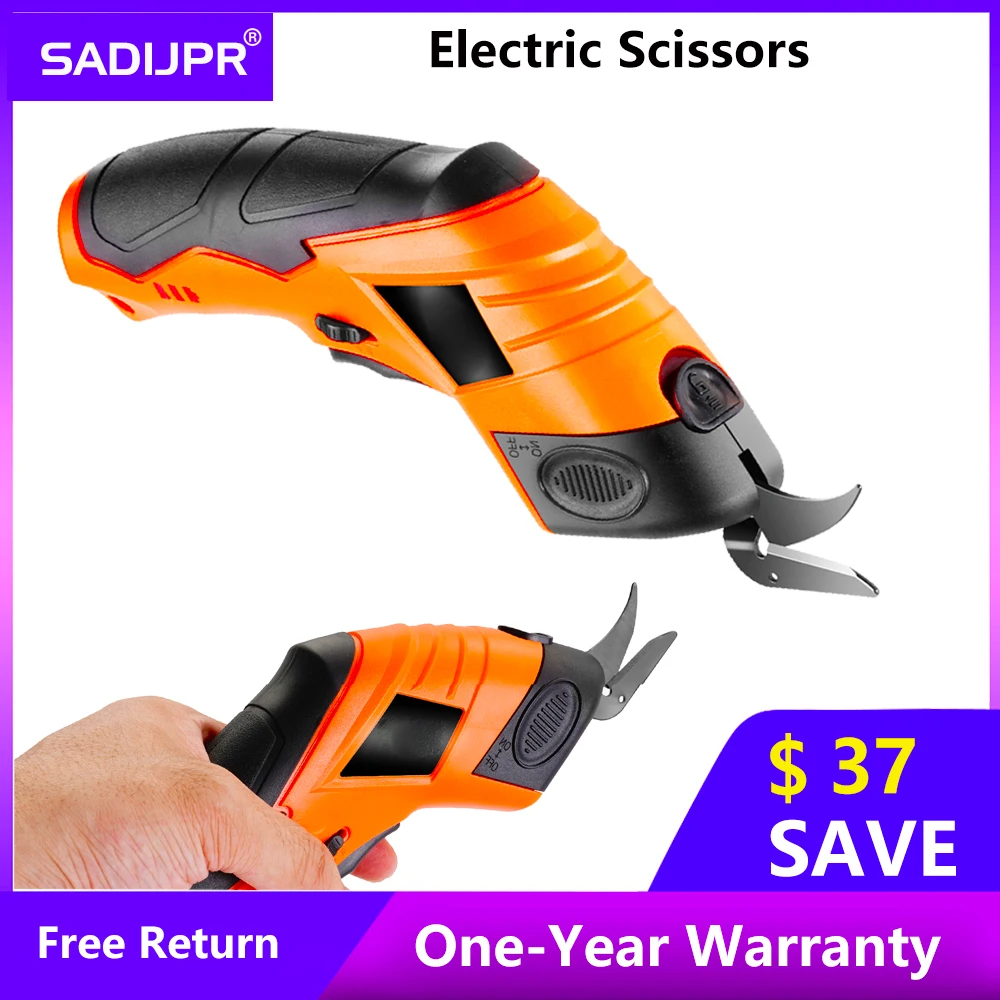 Electric Scissors Cloth Cutting Machine Lithium Charging Leather Sewing Tailor Scissor Tungsten Steel Blade Portable Hand Tools
Electric Scissors Cloth Cutting Machine Lithium Charging Leather Sewing Tailor Scissor Tungsten Steel Blade Portable Hand Tools