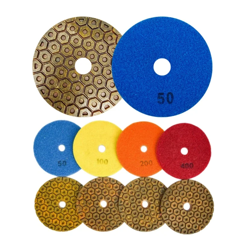 4PCS 4 Inch Metal Bond Diamond Wet Polishing Pad 100mm Stone Grinding Disc Marble Granite Concrete Floor Renovation Grinding Pad
4PCS 4 Inch Metal Bond Diamond Wet Polishing Pad 100mm Stone Grinding Disc Marble Granite Concrete Floor Renovation Grinding Pad