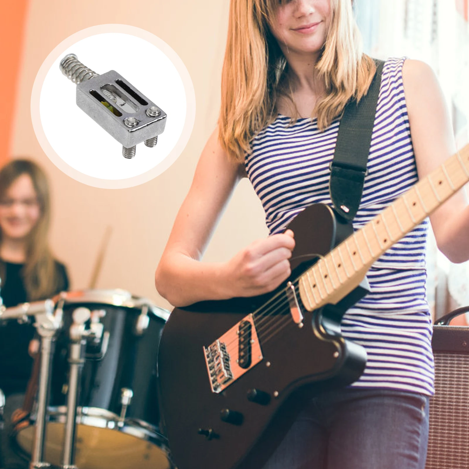 6 Pcs Electric Guitar Strings Bridge Accessories Saddles Tremolo Block Replacement Part Zinc Alloy with Screw Roller
6 Pcs Electric Guitar Strings Bridge Accessories Saddles Tremolo Block Replacement Part Zinc Alloy with Screw Roller