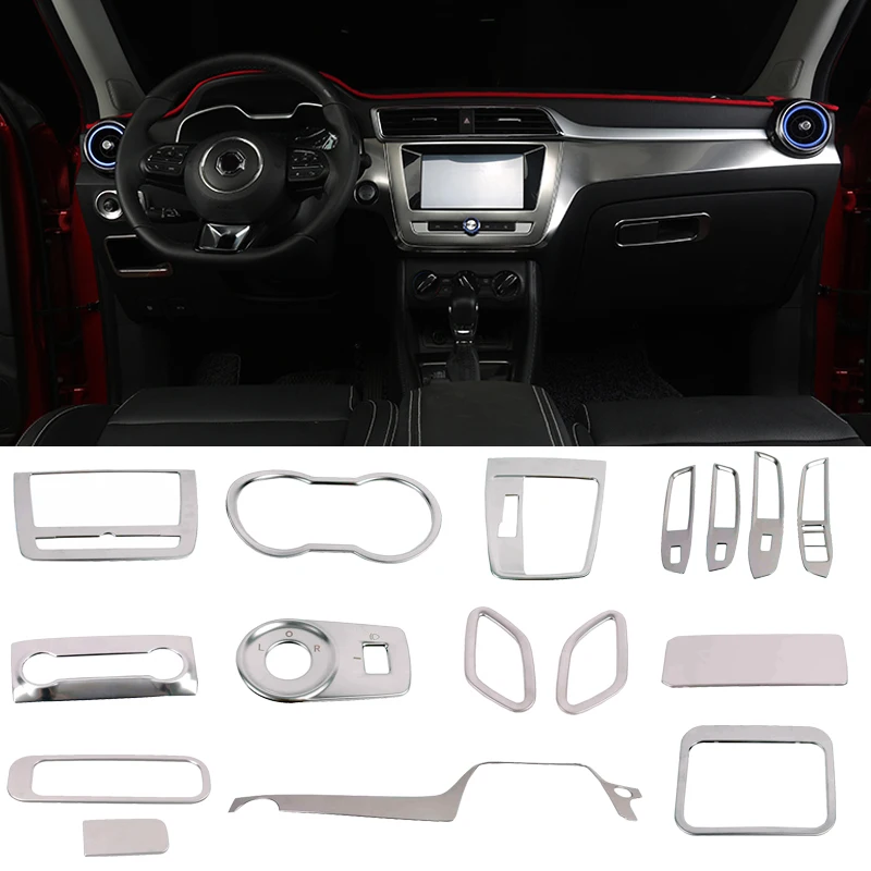 Car Interior Accessories For MG ZS window button switch cover air outlet car center console frame gear shift Navigation panel
Car Interior Accessories For MG ZS window button switch cover air outlet car center console frame gear shift Navigation panel