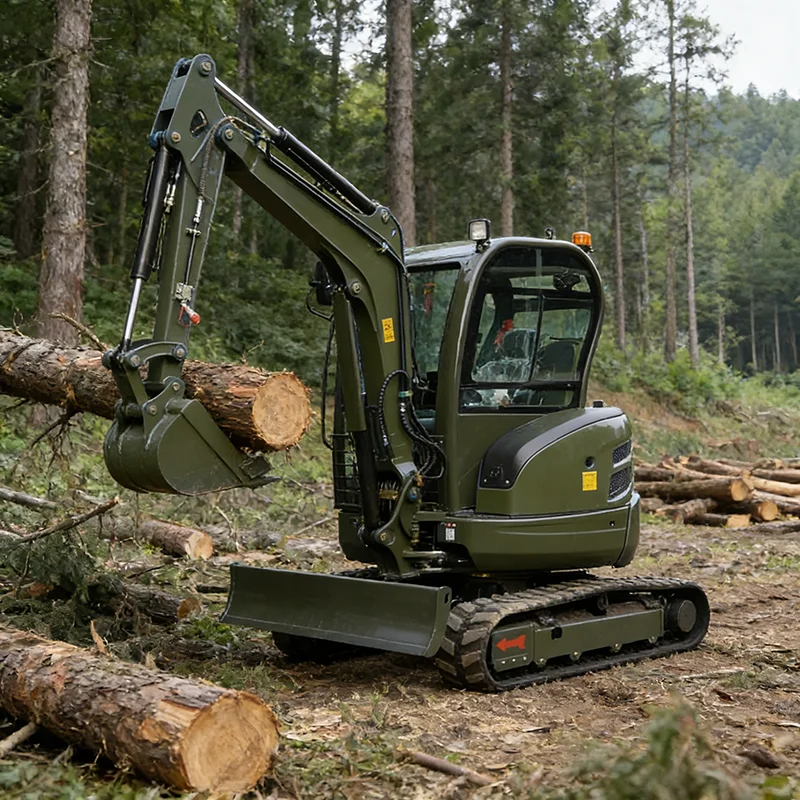 Versatile Small Hydraulic Excavator with Multiple Attachments for Digging Grabbing and Demolition
Versatile Small Hydraulic Excavator with Multiple Attachments for Digging Grabbing and Demolition
