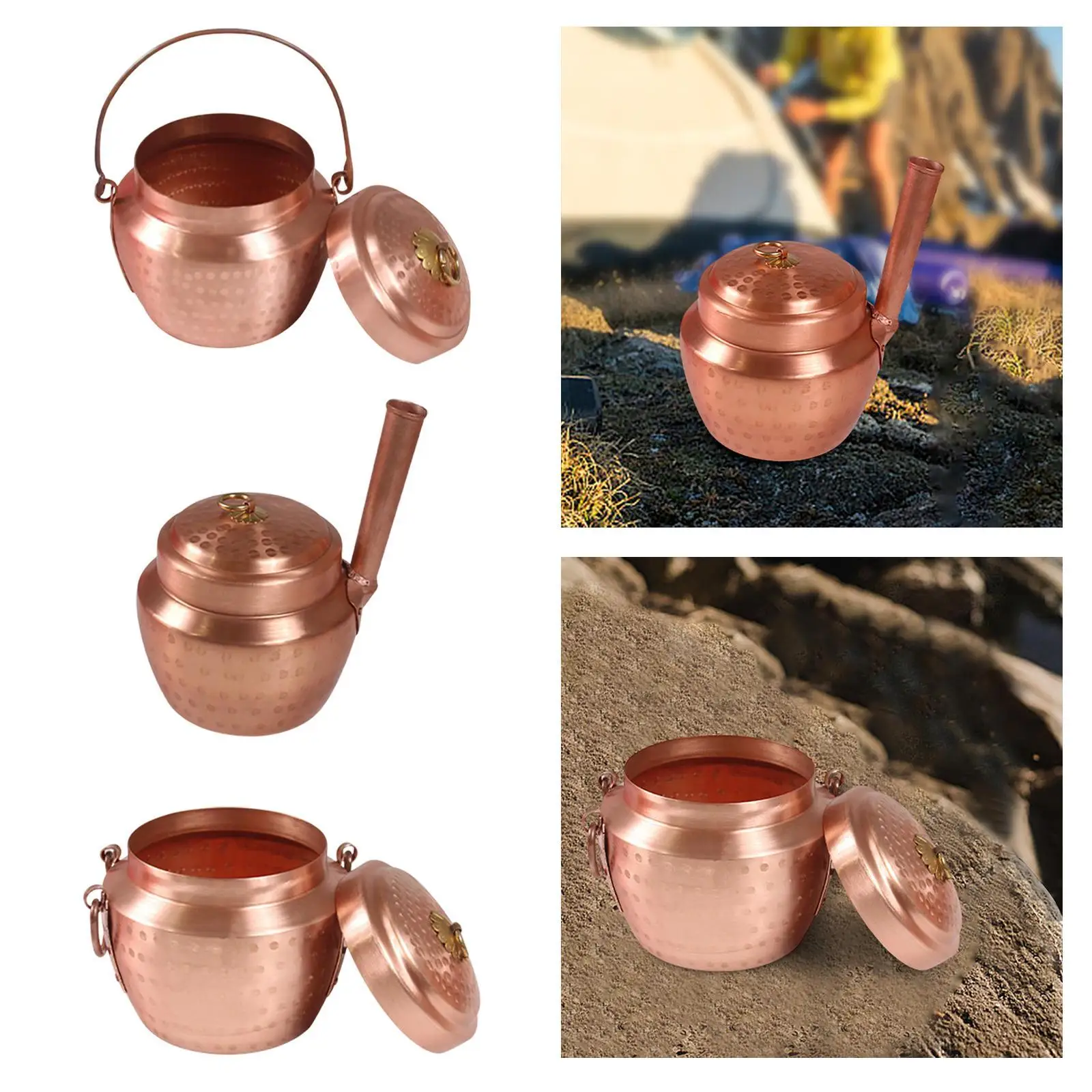 Copper Pot with Lid Small Copper Hot Pot Single Person Boiling Pot Stew Pan Soup Pot Stock Pot for Home Chef Commercial Kitchen
Copper Pot with Lid Small Copper Hot Pot Single Person Boiling Pot Stew Pan Soup Pot Stock Pot for Home Chef Commercial Kitchen