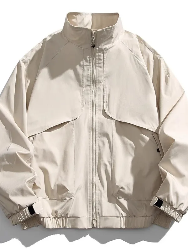 Retro Japanese Sle Outdoor Tee-Proof Jaet with Multiple kets Loose Casual ex Mountain Series Windbreaker Coat
Retro Japanese Sle Outdoor Tee-Proof Jaet with Multiple kets Loose Casual ex Mountain Series Windbreaker Coat