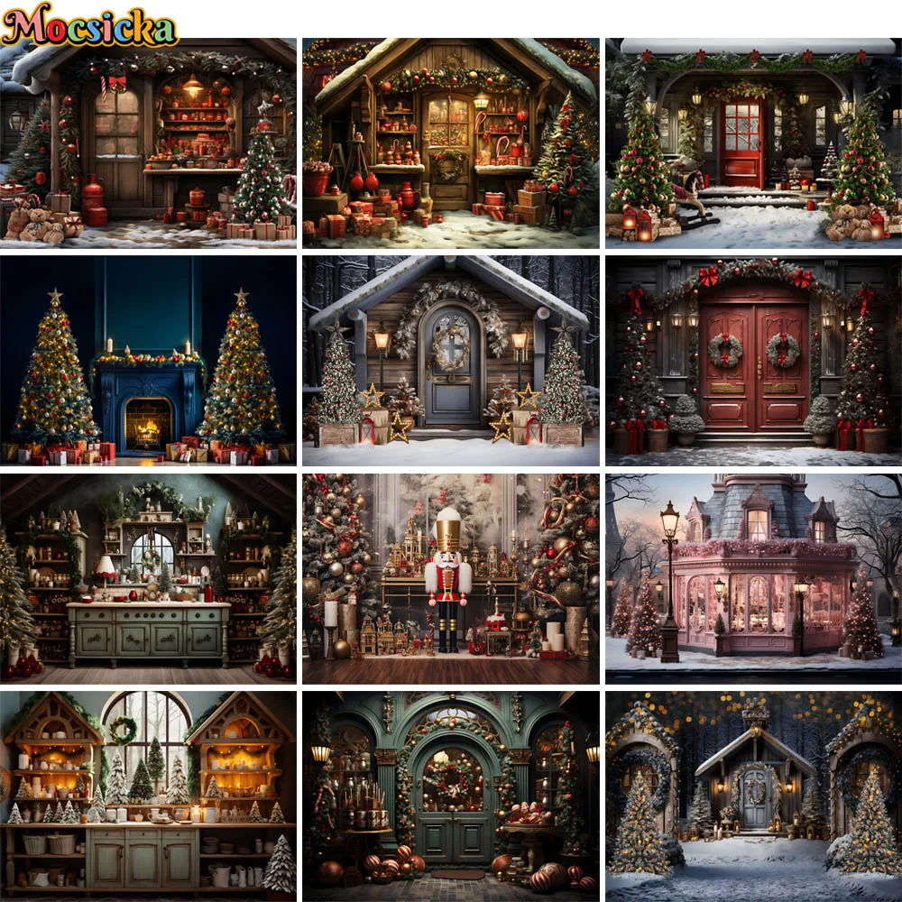Christmas Backdrops Holiday Party Photography Winter Fireplace Snowy Forest Xmas Tree Kids Birthday Portrait Photo Background
Christmas Backdrops Holiday Party Photography Winter Fireplace Snowy Forest Xmas Tree Kids Birthday Portrait Photo Background