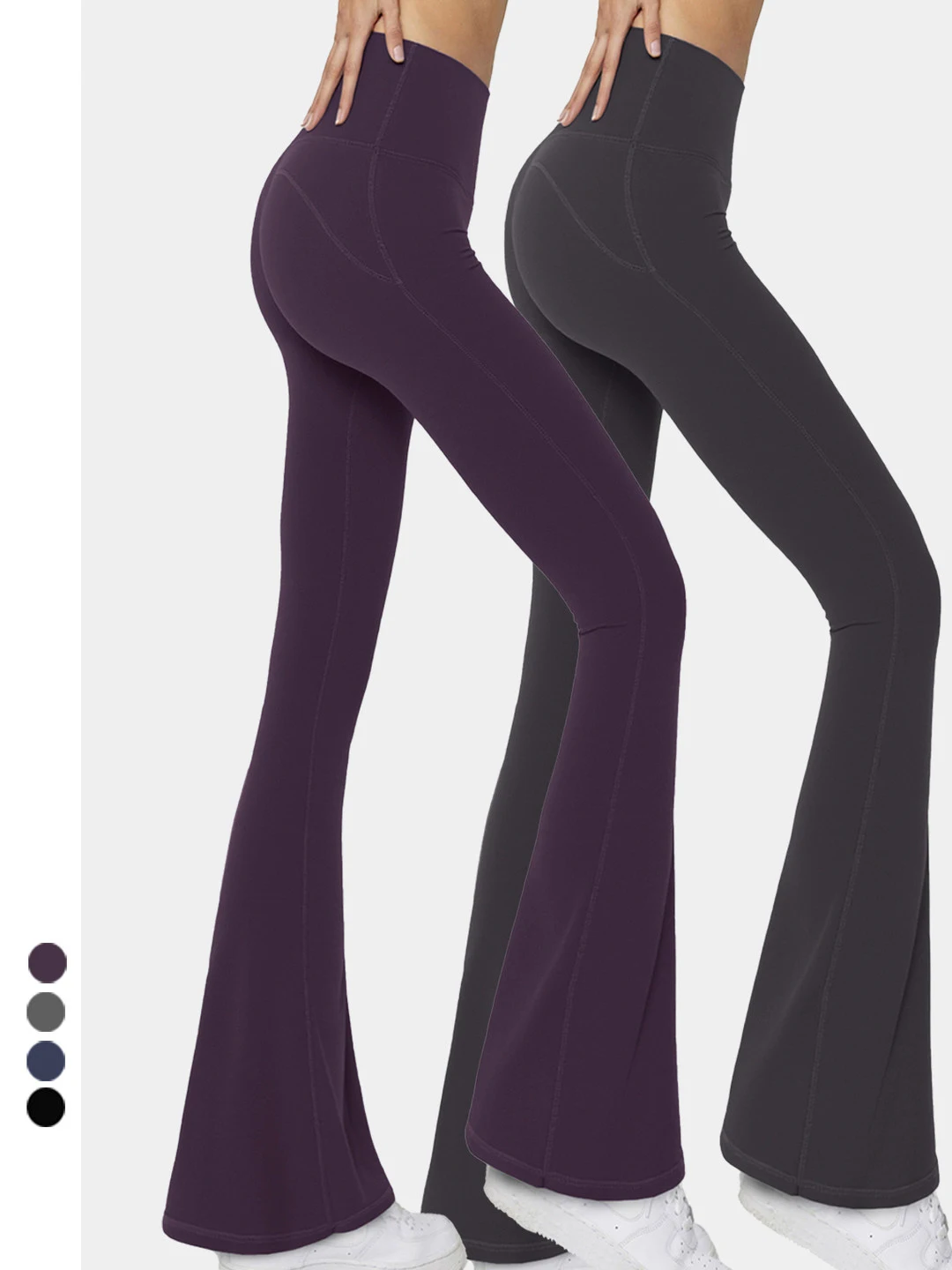 Women's High Waist Stretchy Soft Hip Lifting Flared Yoga Pants Comfortable Quick Dry Casual Outdoor Fitness Pilates Sports Pants
Women's High Waist Stretchy Soft Hip Lifting Flared Yoga Pants Comfortable Quick Dry Casual Outdoor Fitness Pilates Sports Pants