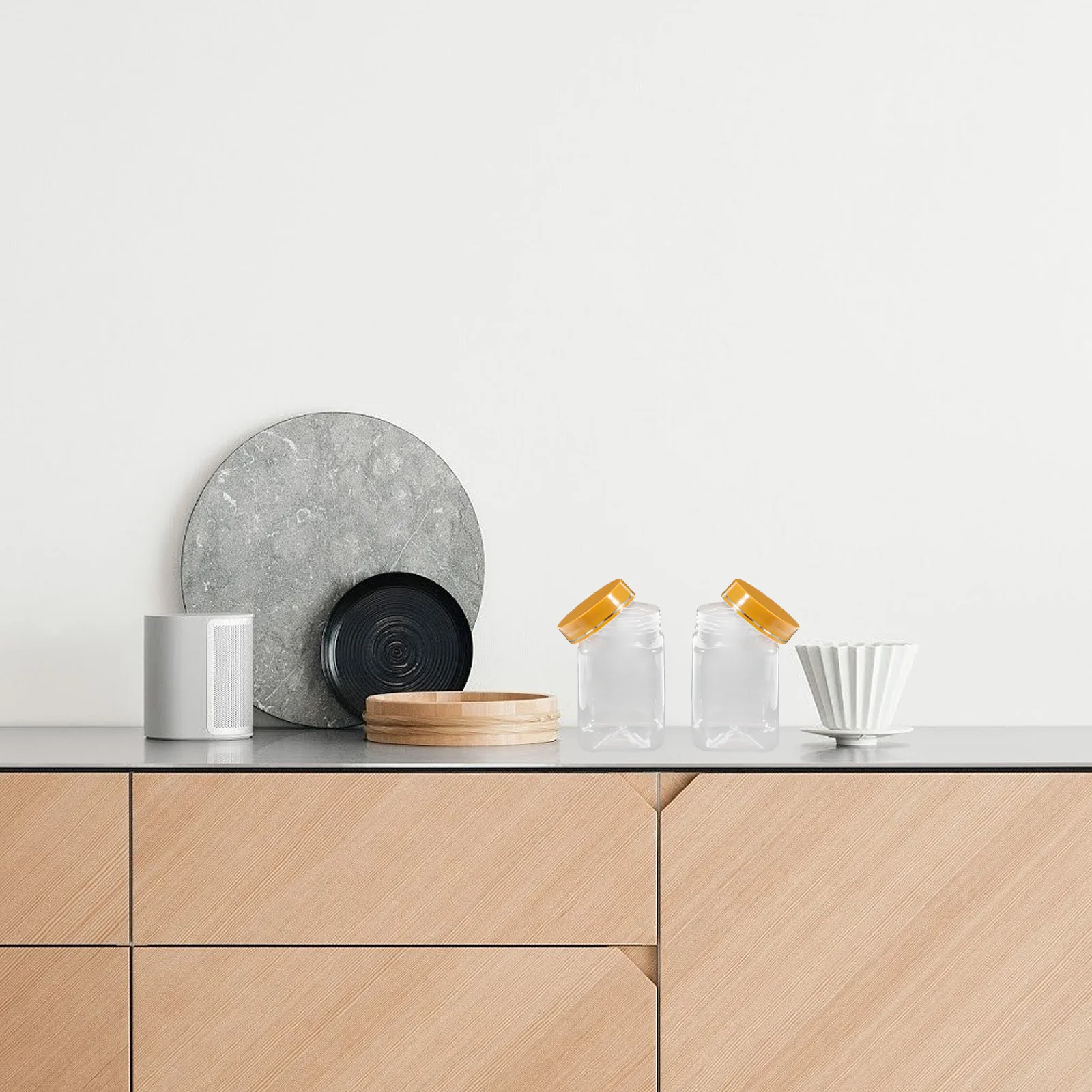 10Pcs Clear Pet Jar with Airtight Lid Honey Storage Jar Kitchen Container for Snacks Spices Coffee Tea Cereals Food Organizer
10Pcs Clear Pet Jar with Airtight Lid Honey Storage Jar Kitchen Container for Snacks Spices Coffee Tea Cereals Food Organizer