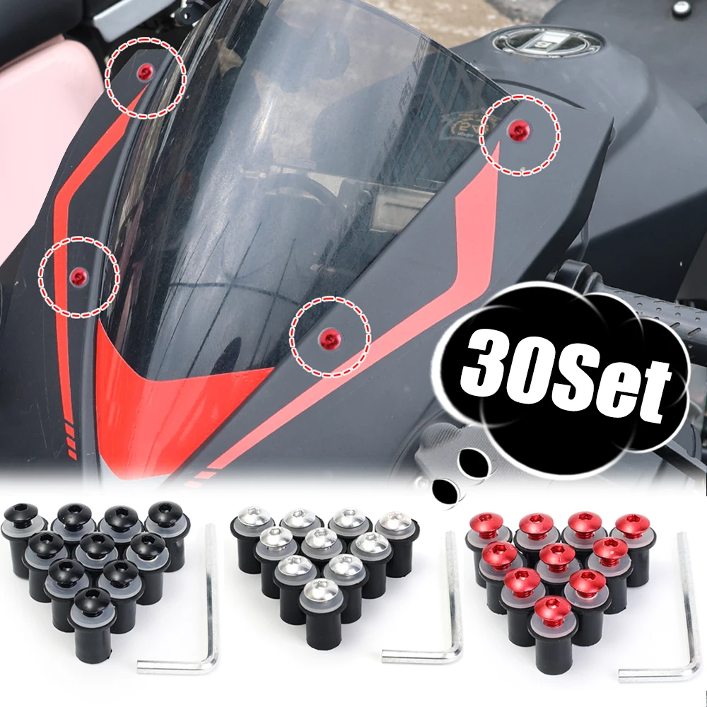 Motorcycle Windscreen Fixed Screw M5x16mm Sport Motorcycles Windshield Fairing Modification Windshield Mirror Color Bolts Nuts
Motorcycle Windscreen Fixed Screw M5x16mm Sport Motorcycles Windshield Fairing Modification Windshield Mirror Color Bolts Nuts