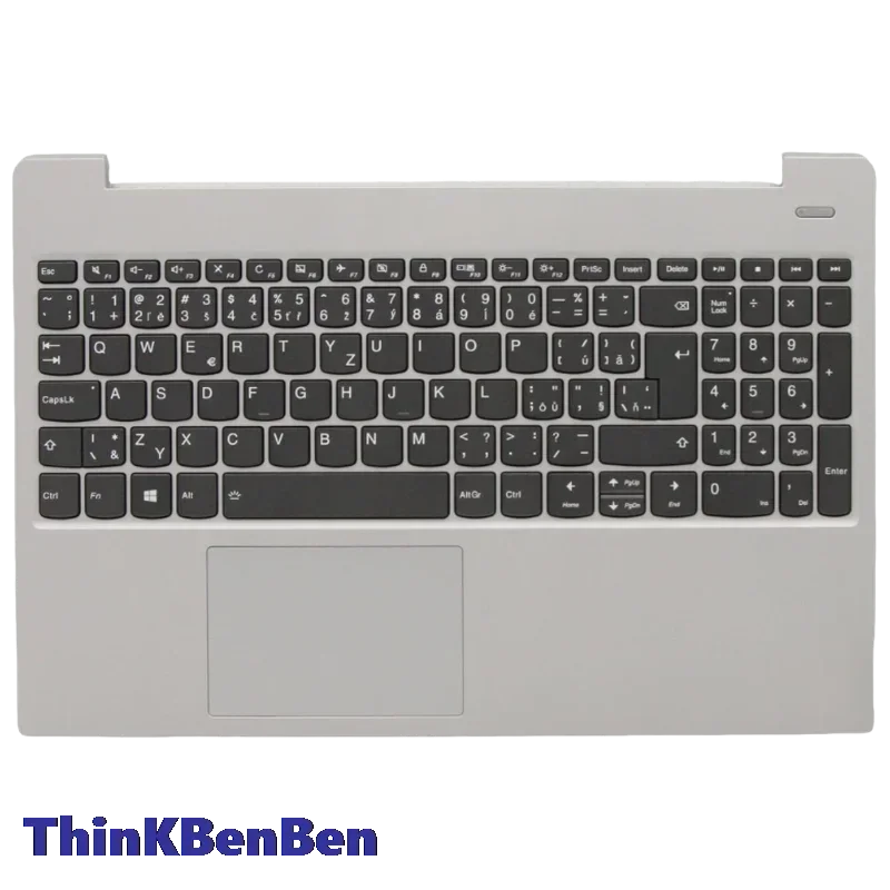 CZ Czech Grey Keyboard Upper Case Palmrest Shell Cover For Lenovo Ideapad S340 15 15IWL 15IML 15API 15IIL 5CB0S18781
CZ Czech Grey Keyboard Upper Case Palmrest Shell Cover For Lenovo Ideapad S340 15 15IWL 15IML 15API 15IIL 5CB0S18781