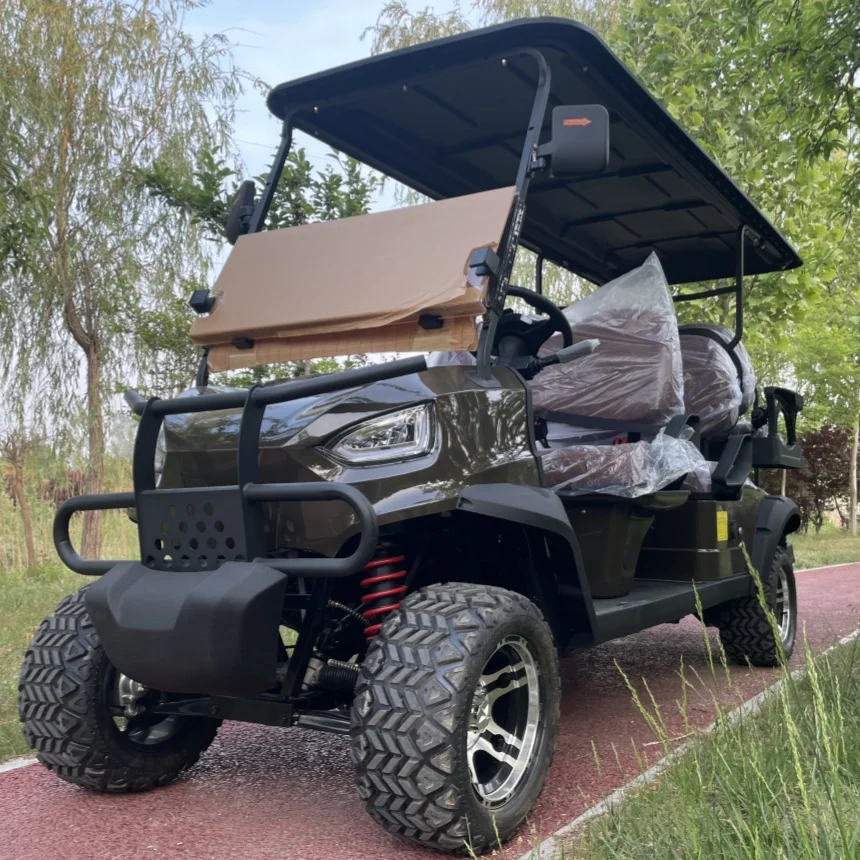 New Design Strong Off-Road Lithium Battery Golf Cart Low Carbon Lifestyle Hunting Electric Golf Cart
New Design Strong Off-Road Lithium Battery Golf Cart Low Carbon Lifestyle Hunting Electric Golf Cart