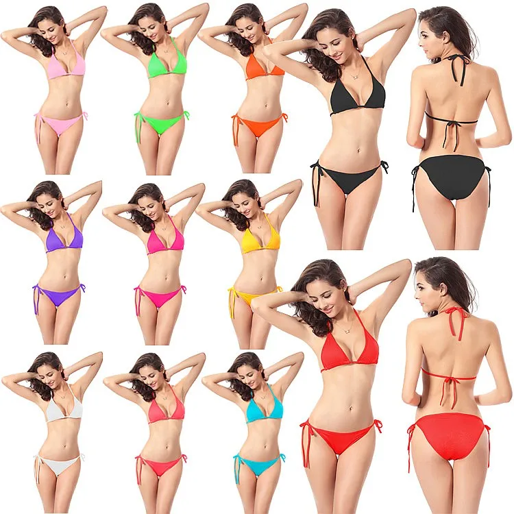 Sexy Bikini Set 13 Candy Colors Push Up Swimsuit High Waist Beachwear Women Swimwear
Sexy Bikini Set 13 Candy Colors Push Up Swimsuit High Waist Beachwear Women Swimwear