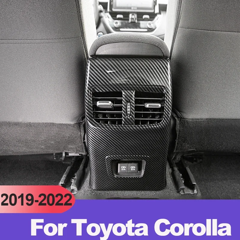 For Toyota Corolla 2019-2022 2023 2024 E210 12th ABS Car Rear Air Conditioning Vent Outlet Frame Cover Trim Sticker Accessories
For Toyota Corolla 2019-2022 2023 2024 E210 12th ABS Car Rear Air Conditioning Vent Outlet Frame Cover Trim Sticker Accessories