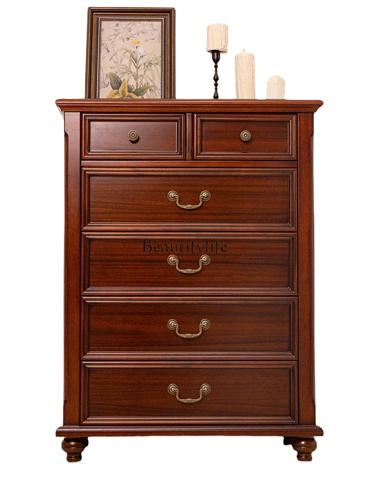 ls 35 ls 35 American-style Solid Wood Six-drawer Cabinet Black Walnut Modern Minimalist Storage Cabinet
ls 35 ls 35 American-style Solid Wood Six-drawer Cabinet Black Walnut Modern Minimalist Storage Cabinet
