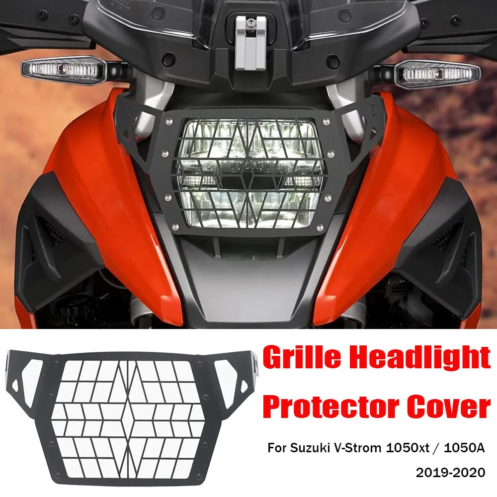 New Motorcycle Grille headlight protector cover for Suzuki DL 1050 V-Strom vstrom dl1050 DL1050XT/A DL1050A/XT 2019 2020
New Motorcycle Grille headlight protector cover for Suzuki DL 1050 V-Strom vstrom dl1050 DL1050XT/A DL1050A/XT 2019 2020