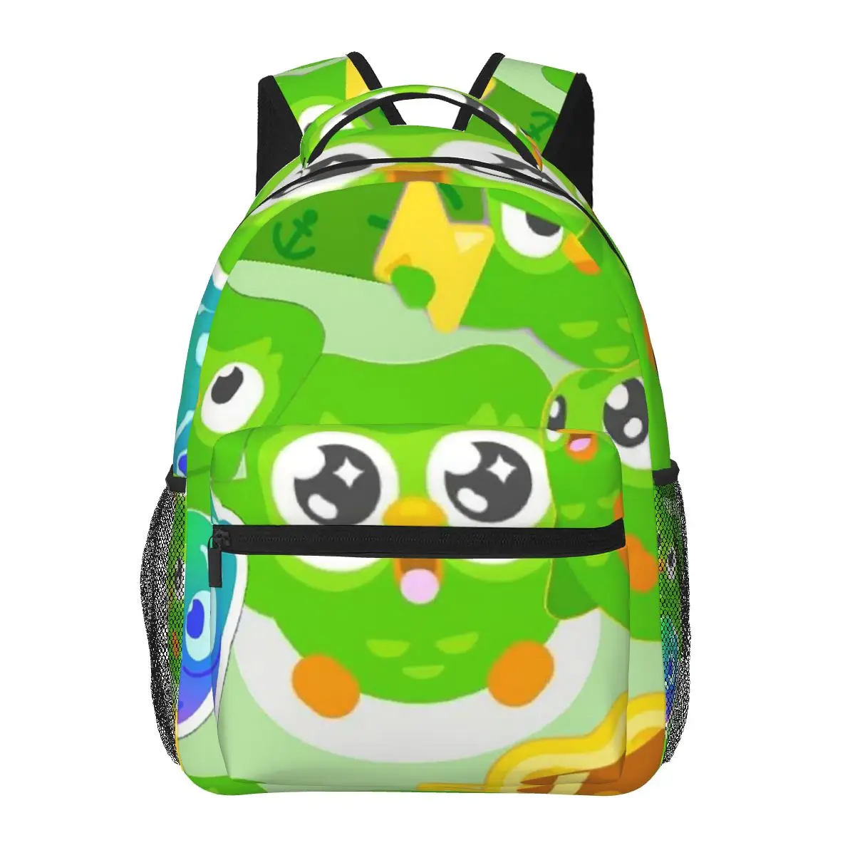 Duolingo Owl Duo Backpacks Boys Girls Bookbag Children School Bags Cartoon Laptop Rucksack Shoulder Bag Large Capacity
Duolingo Owl Duo Backpacks Boys Girls Bookbag Children School Bags Cartoon Laptop Rucksack Shoulder Bag Large Capacity