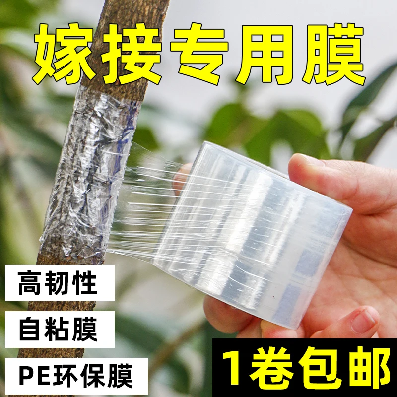 Special film wrapping film for fruit tree grafting film without removal of PE self-adhesive film and tree film tape film
Special film wrapping film for fruit tree grafting film without removal of PE self-adhesive film and tree film tape film